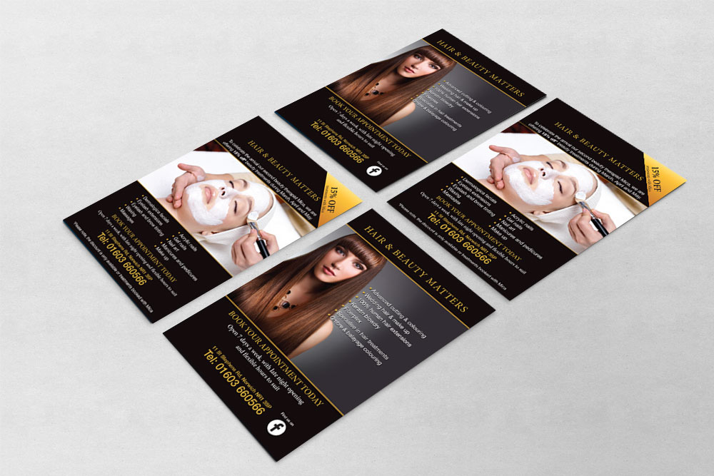 Hair & Beauty Matters leaflet