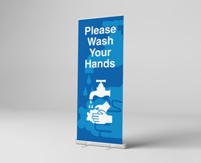 Covid 19 Roller banner