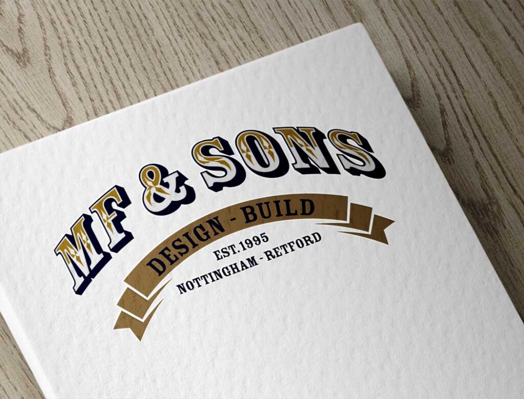 MF & Sons Logo design