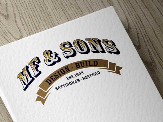 MF & Sons Logo design
