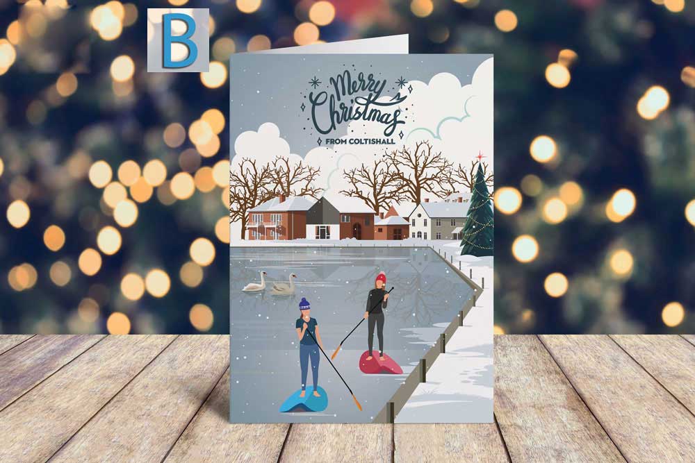 Christmas card B
