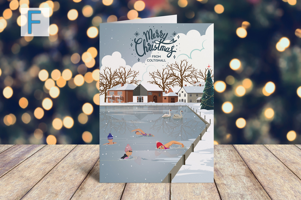Christmas card F