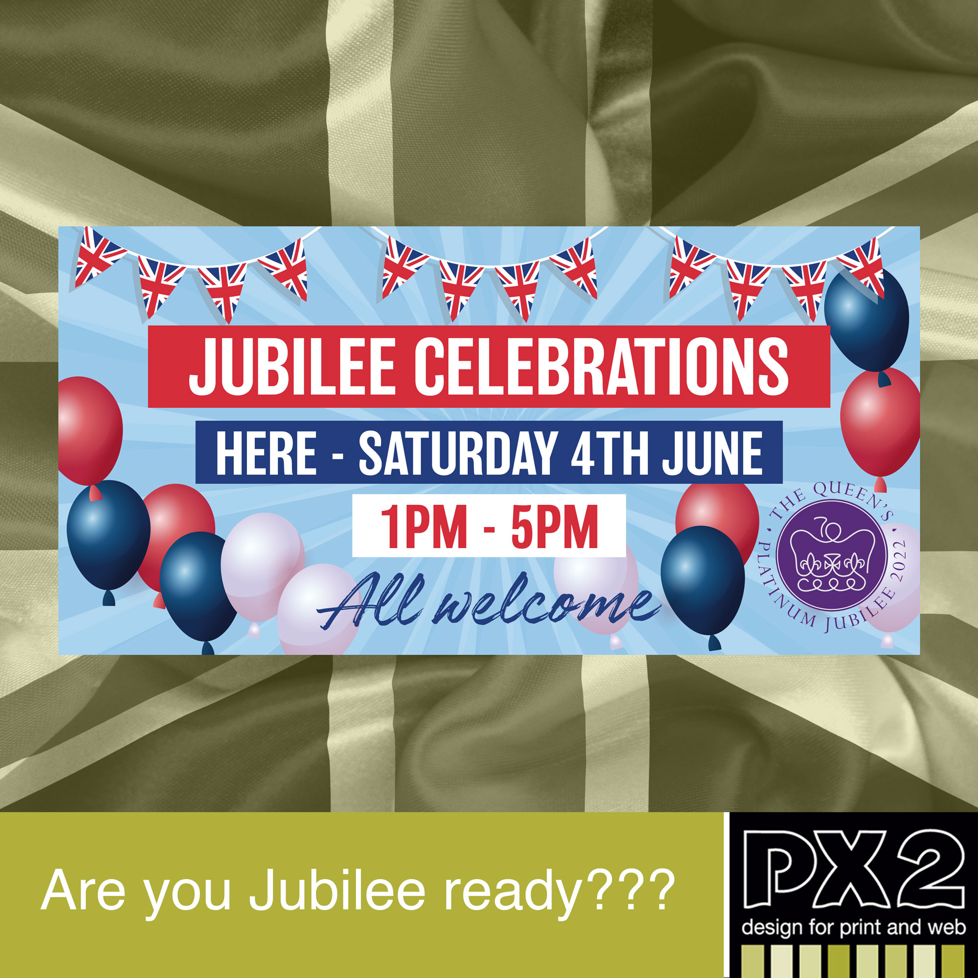 Jubilee Banner Design