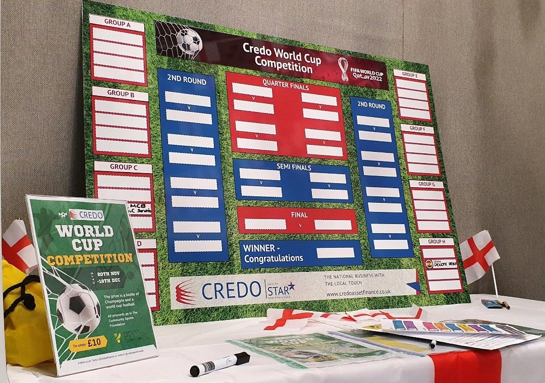 Magnetic World cup sweepstake board